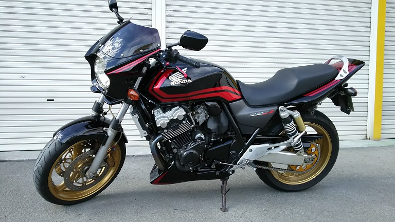 バイクの塗装をしました。（ホンダCB400SF specⅢ） | 三木小野